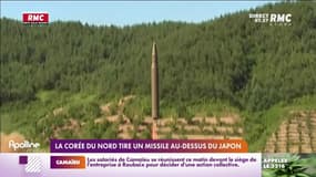 La Corée du Nord tire un missile au dessus du Japon