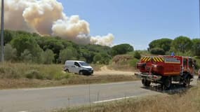 De nouveaux incendies dans le Gard, le 2 août 2019.