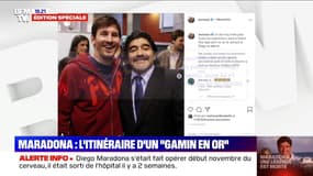 Lionel Messi réagit à la mort de Diego Maradona: "Diego est éternel"