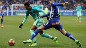 Theo Hernandez et Neymar 