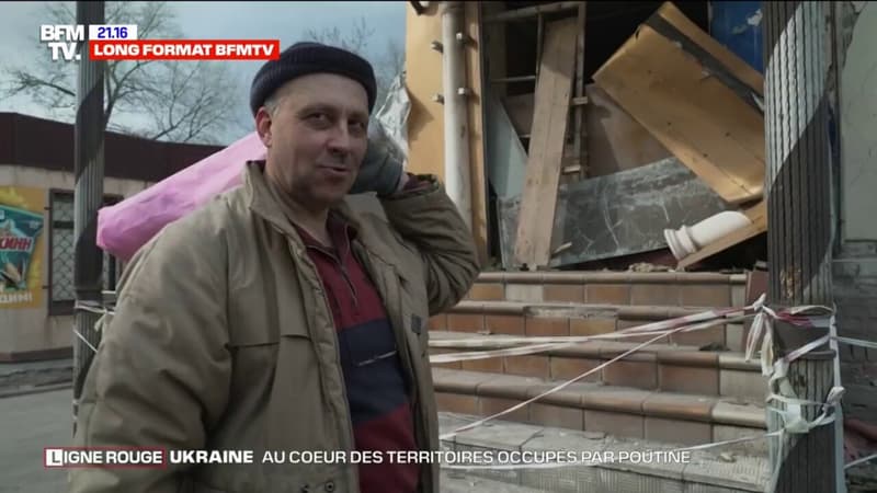 LIGNE ROUGE - Une haine anti-Ukraine et anti-occident a gagné certains habitants de Donetsk