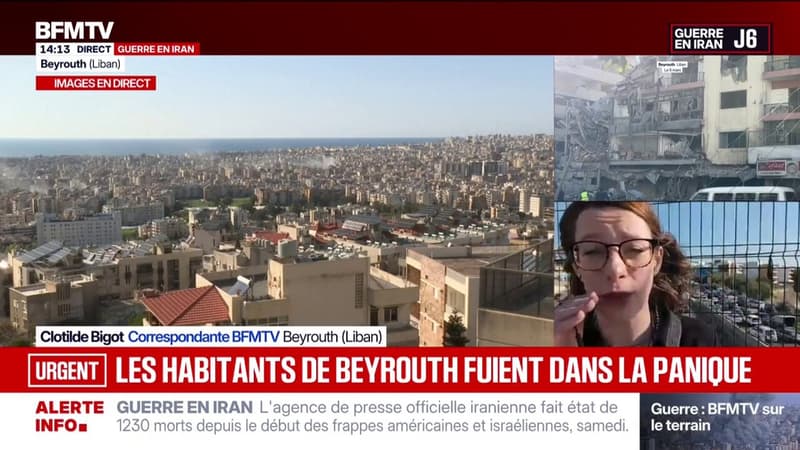 Guerre au Moyen-Orient: après l'appel à évacuer la banlieue sud de Beyrouth, les habitants fuient dans la panique