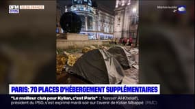 Paris: 70 places d'hébergement supplémentaires