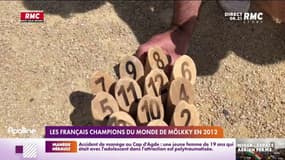 Les Français sacrés champions du monde de Mölkky en 2012 