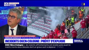 Incidents Nice-Cologne: le préfet des Alpes-Maritimes estime qu'il faut former davantage les stadiers