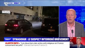 Synagogue : le suspect interrogé brièvement - 25/08