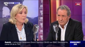 Le Pen : "Je me demande pourquoi cette candidature d'Eric Zemmour"