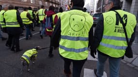 Manifestation des gilets jaunes à Strasbourg, le samedi 17 novembre 2018