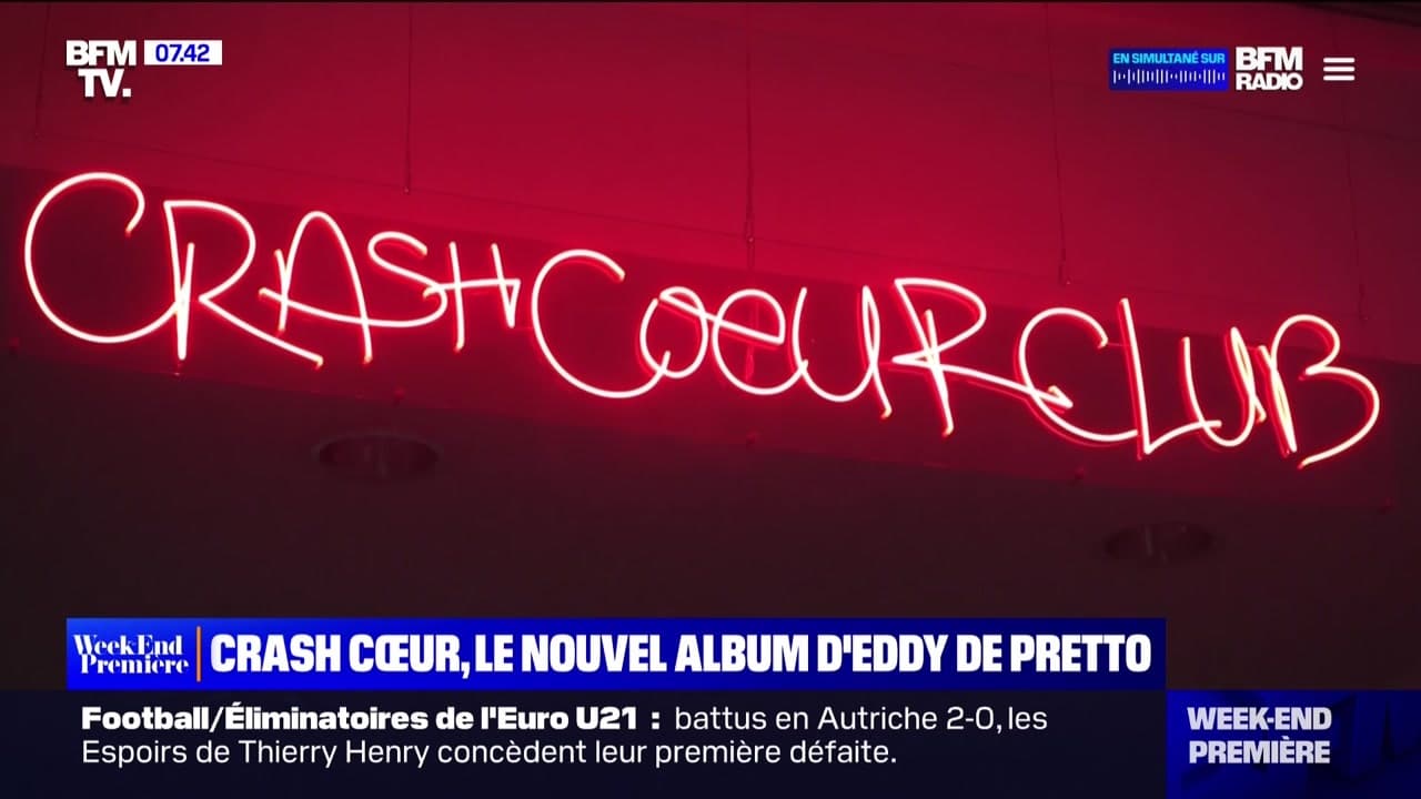 Crash Cœur : Eddy De Pretto annonce son nouvel album ! - Radio Mélodie