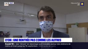 Lyon: la rentrée "s'est très bien passée", assure le maire Grégory Doucet