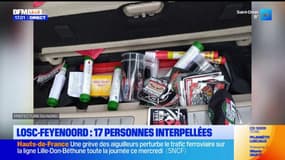 Losc-Feyenoord: 17 supporteurs interpellés, malgré l'interdiction de déplacement des Néerlandais