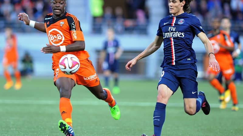 Edinson Cavani et Lamine Koné