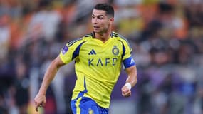 Cristiano Ronaldo avec Al-Nassr, à Djeddah le 30 avril 2025