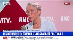 Élisabeth Borne: "Je n'ai pas dit qu'il fallait bazarder la réforme des retraites"