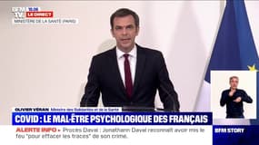 Olivier Véran: "La santé mentale des Français s'est significativement dégradée entre fin septembre et début novembre"