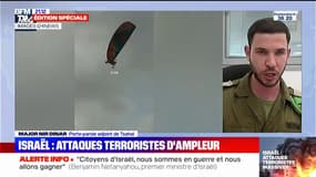 Nir Dinar, porte-parole de l'armée israélienne: "Le Hamas nous a surpris ce matin"