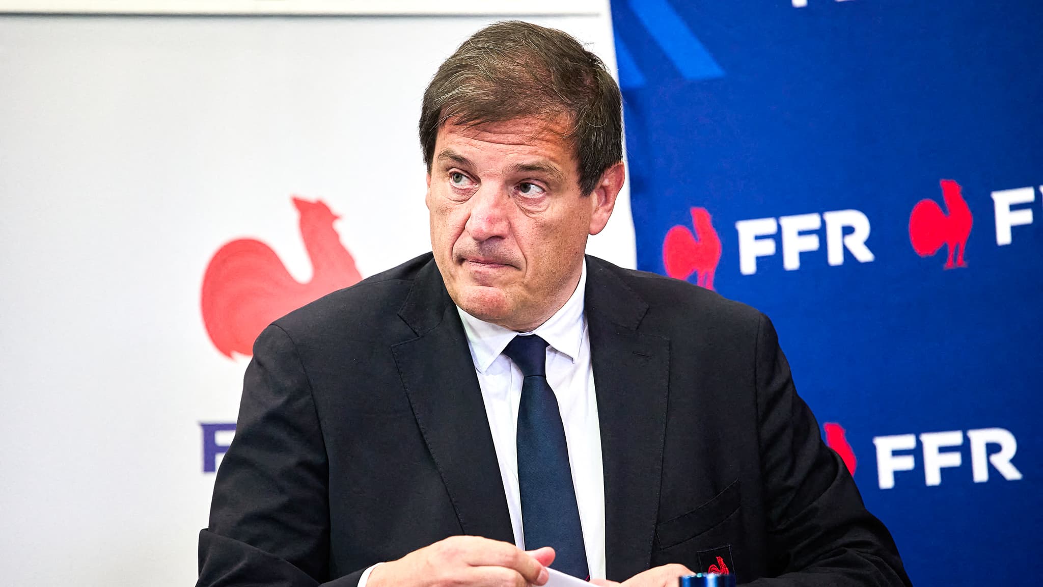 Le president de la FFR Florian Grill 1937818
