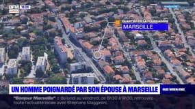 Marseille: un homme poignardé par son épouse