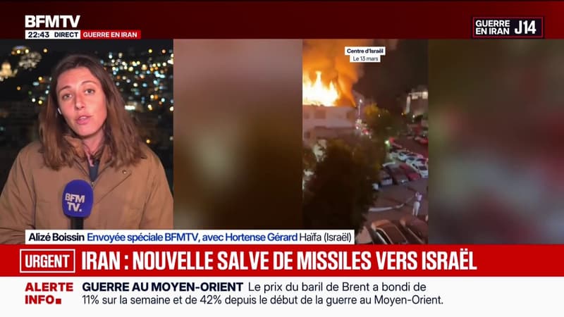 L'Iran lance une nouvelle salve de missiles vers Israël