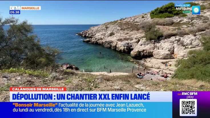Dépollution des calanques : un chantier XXL enfin lancé
