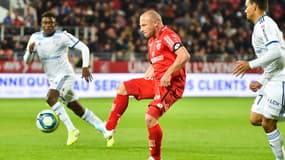 Florent Balmont lors du match Dijon-Strasbourg, le 5 octobre 2019