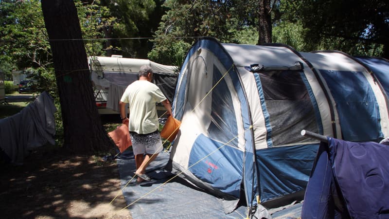 Les campings tirent leur épingle du jeu grâce à la météo.