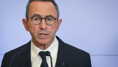 Le ministre de l'Intérieur Bruno Retailleau, ce jeudi 18 septembre.