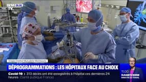 Déprogrammations: le choix difficile des soignants de reporter certaines opérations