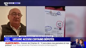 Crise agricole: "Monsieur Leclerc ne me fera pas verser une larme", affirme Pascal Lavergne (Renaissance) 
