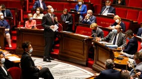Jean Castex à l'Assemblée nationale ce mardi.