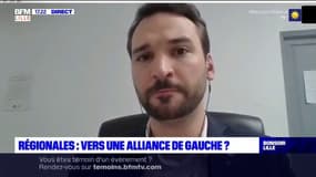 Régionales 2021: Ugo Bernalicis, chef de file LFI, souhaite mettre en place "un bouclier social" pour protéger les emplois dans les Hauts-de-France