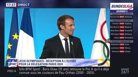 Paris 2024 - Emmanuel Macron : "Je suis fier de ce que vous avez fait"
