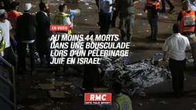 Au moins 44 morts dans une bousculade lors d'un pèlerinage juif en Israël