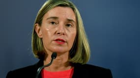 Federica Mogherini, représentante de la diplomatie de l'Union européenne 