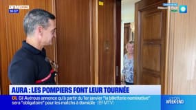 Aura: les pompiers font leur tournée de calendriers