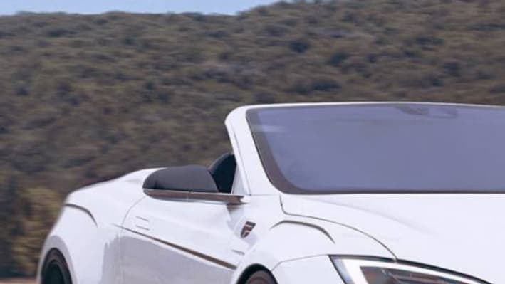 La face avant imaginée par le designer X-Tomi sur la Tesla Model S luidonne une allure plus sportive.