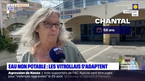 Eau non potable à Vitrolles: les habitants s'adaptent 