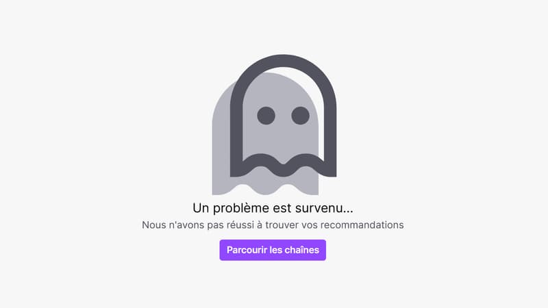 Une panne en cours chez Twitch