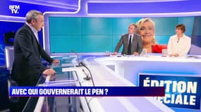 L’édito de Matthieu Croissandeau : Avec qui gouvernerait Le Pen ? - 15/04