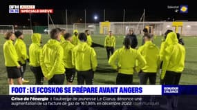 Coupe de France: le FCOSK 06 se prépare avant le match contre Angers
