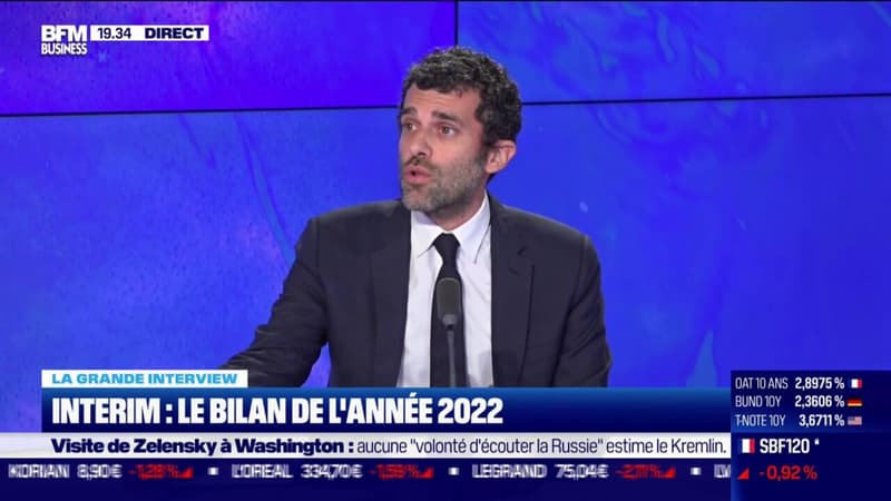 Intérim; quel est le bilan de l'année 2022?