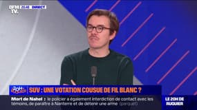 Consultation sur les SUV à Paris: "On pose une vraie question qui interpelle beaucoup les Parisiens", affirme Frédéric Badina (conseiller écologiste de Paris)