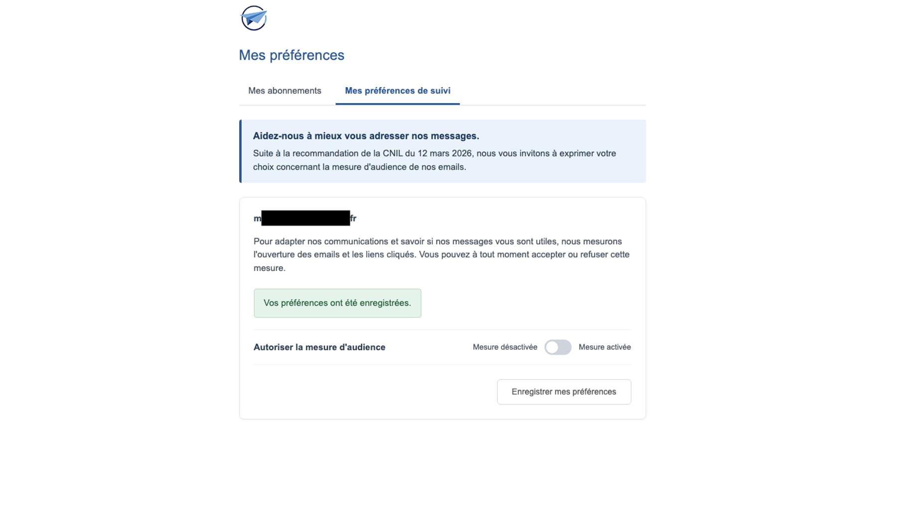 Une validation de suivi de mail à l'aide des fameux Pixels espions Une validation de suivi de mail à l'aide des fameux Pixels espions