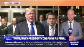 Donald Trump évoque un procès "truqué" après avoir été déclaré coupable de l'ensemble des chefs d'accusation dans l'affaire Stormy Daniels