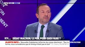 Débat Marine Le Pen/ Emmanuel Macron: "Ils essayent de trouver des artifices pour sauver leur misérable candidate" aux élections européennes, soutient Sébastien Chenu