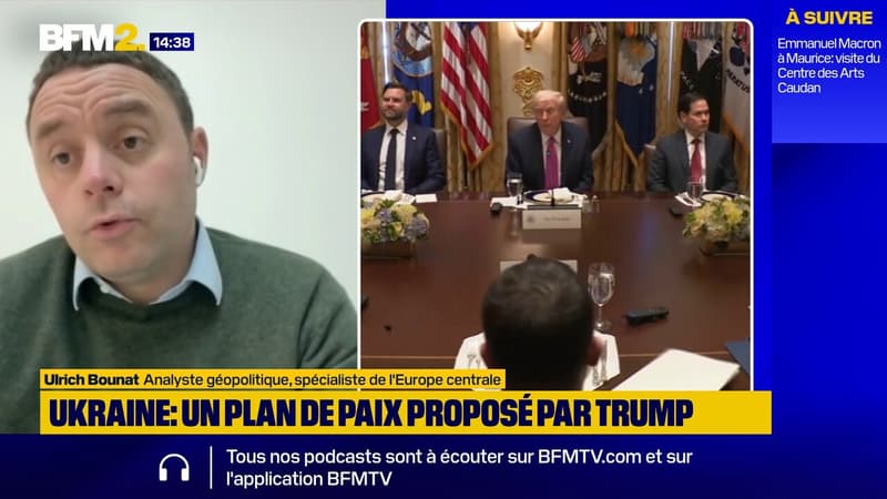 Plan de paix de Washington: pour les Américains, "l'Ukraine n'a aucune chance de gagner la guerre", estime Ulrich Bounat, analyste géopolitique
