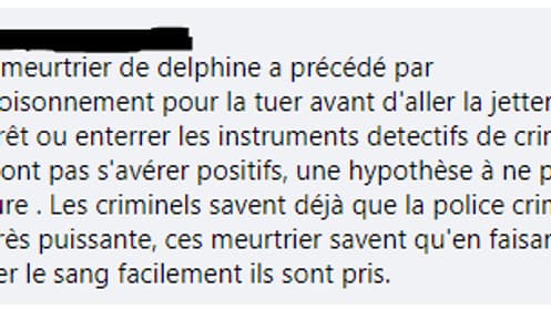 Capture d'écran Facebook de groupe de soutien à Delphine Jubillar (3).