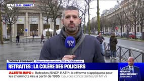 Retraites : la colère des policiers - 11/12