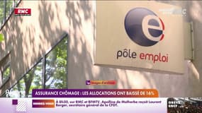 Assurance-chômage: les allocations ont baissé de 16% 