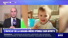 Mort d'Émile: "Ma cliente ne vit et ne respire que dans l'espoir de connaître un jour la vérité", déclare Me Julien Pinelli (avocat de la grand-mère d'Émile)